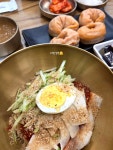 놀부왕곱배기냉면.손칼국수 | #오늘클립챌린지#비빔냉면#곱배기#김치만두#여름기록