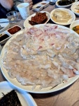 경임가자미회집 | 참가자미회 #팩키지메뉴 #자연산회 #포항식물회 #매운탕 맛있으면 0칼로리 오늘도 맛있게 #잘먹겠습니다 #오늘의점메추 #lunch...