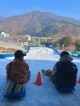 ❄️ 가평썰매장! #오늘여기클립 #가평여행 #가평썰매장