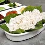 수암명물회초장 | #부산기장맛집 #부광횟집 명물 #눈꽃아나고회 + 비법초장 + 쌈채소 + 양배추에 콩가루까지 횟집 상차림 그대로 즐길 수 있게 풀세트로 주문 당일...