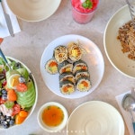 (주)삼원가든 썬더버드 청담점 | 맛도 놓치기 싫다면 여기 저장 🤍 #압구정브런치 #썬더버드청담점 #다이어트외식 #아보카도샐러드 #청담브런치 #건강한맛집 #관리중 #오늘의점메추