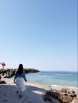 #봄코디룩 #클립챌린저 #울진항 #바다 #여행 #청쟈켓