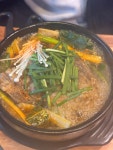 맛나우신탕염소탕 | 식사전에 주는 흑염소진액한잔!! 처음 먹었는데 맛나네~갈비탕이랑 염소갈비탕도 배부르게 맛있게 냠