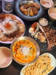 #주신당 강남에서 단체 모임! 안주들이 맛있고 해창막걸리도 한잔!