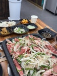 장수정산더미오리대패삼겹 | #오늘클립챌린지#대패오리#산더미오리