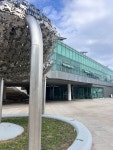 열심히 달리고 7월에 다시 오기로!! 셋이 세트처럼 수영가방도 물안경도 세트🏊♀️ #하늘문화센터 #영종하늘대교 #오늘클립챌린지