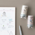 아이코닉 다이어리 스탬프 (다꾸 꾸미기 칭찬 캐릭터 만년 자동 도장) : 하이모리