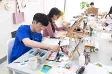 부산 아크릴 페인팅 원데이 클래스 : 솜씨당