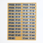 마바특수인쇄 | 고속 관광 버스 좌석 번호 스티커 번호표 (28인승, 31인승, 45인승) : 마이웨이카