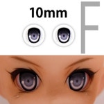 파라박스 10mm 애니메이션 F타입 인형 안구 그레이 PARABOX : 루츠