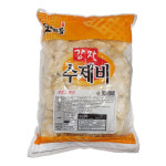 (주)맛찬들백미식품 제2공장 | 백미식품 맛찬들 감자수제비 2kg 8개 : 지원푸드몰 식자재유통전문