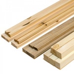 나무막대기 목재재단 각목각재 쫄대몰딩 구조재다루끼 미송합판 4.5x20x800mm (4개) : 아이베란다