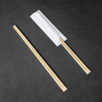KR 일회용 나무 젓가락 흰색 24cm 반포장 2000개 : 팩투유