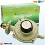 무안가스기구상사 | 화영상사 LPG 가스 레귤레이터 조절기 압력 조정기 : 마이웰딩