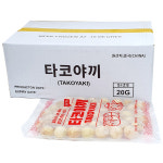 나는문어타코야끼&둘리치킨 | 지엔씨 냉동 타코야끼 문어볼 문어빵 타코야키 1kg, 10개 : 식자재프로