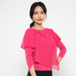 LDT25500 언발란스망사티라인댄스복 스포츠댄스복 : 밸리or댄스도매몰
