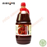 푸른식품 닭강정소스 2.2kg 한박스 (2.2kg x 6ea) : 푸드올마켓