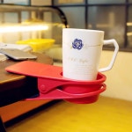준디앤피 | 튼튼한 캠핑용 테이블 책상 집게 컵홀더 머그잔 테이크아웃컵 커피잔 : DayDay샵