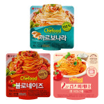 주식회사 롯데푸드수도권총판 | 롯데푸드 쉐푸드 스파게티 3종 각 1개 즉석 파스타 : 푸드뱅크주식회사