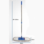 영광읍사무소.실내체육관자판기 | 면사무소 바닥걸레 이지 리스킹 2단 스텐봉 60cm 면사걸레 세트 실내체육관 학교 마루청소 : 에비나코코