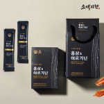 소백인포 | 소백지향 6년근 홍삼 & L-아르기닌 30포 에너지보충 선물세트(햇살듬뿍 건강즙 3팩동봉) : 제이엠통상-데이너프
