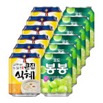 해태 식혜 봉봉 포도 238ml 캔 음료 사무실 음료수 세트 : 냠냠공장