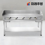 업소용 그리들 1200 12T 가스렌지 부침기 LPG 철판 패티 볶음 : 미래주방