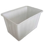 대형 플라스틱통 물통 사각 작업통 빗물통 박스 보관 160L : SantaMarket