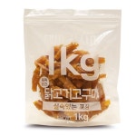 테비 사사미 대용량 강아지간식 치킨바, 1kg, 1개 : 댕냥댕냥마트