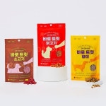 설채현간식 드룰린 바로트릿 3종 소 닭 황태 교육 훈련용 산책 노즈워크 다이어트 강아지 간식 : 낭균관S