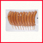 광덕청정포크 | 에쓰푸드 포크 꼬치 소시지 1kg (100g x 10입) 캠핑 바베큐용 : 에스푸드와 청정식품 제품