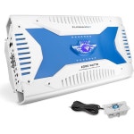 24시카오디오왕표 | 자동차 앰프 카오디오 차량용앰프 튜닝 Pyle 2.1 Bluetooth Marine Amplifier 수신기 2000W 전력 듀얼 MOSFET 공급 GAIN 레벨 및 LED 표...