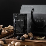 국내산 흑염소진액 흑마늘담은 흑염소 액기스 70mlx30포 건강 명절 선물용 : eeum