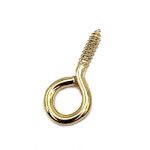시동고리 원형 고리 가구철물 걸이 훅 금색 12x26.5mm 소 CA : 아이베란다