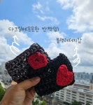 비건레더 뜨개지갑 : 즌이네손뜨개