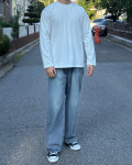 스탠다스 심플 티셔츠 라운드티 남녀공용 : MondayToSunday