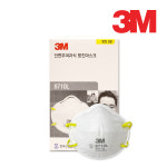 3M 방진 마스크 8710L 마스크 박스단위 안면부 여과식 1급 2급 여과식 : 에스인텍몰