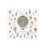 아뜰리에 슈 블랭킷 담요 핫 에어벌룬 100x100 프랑스 Atelier Choux : 뽀순이