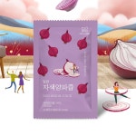 롬문헬스케어 | 창녕 빨간 자색 양파즙 붉은 적양파즙 껍질 주스 80ml x 30개입 : 롬문헬스케어