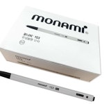 사무용볼펜 흑 0.5mm 144개입 문구용품 : MODOO모아