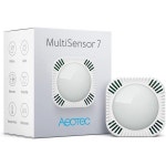 Aeotec 멀티센서 7 6in1 Zwave 센서에는 모니터 모션 온도 빛 습도 자외선 및 진동 ZWave Plus Gen7 S2 SmartStart 지원 Hub 스마트싱과...