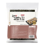 대천유통감성커피문화전당점 | 대천김 김밥김 250g×100장 대용량 분식 : 마인유통