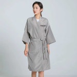 이쯔샵 | 미용커트보 소품 롱 소매 가위 바버샵 미용 보자기 골드그레이(포켓추가-광텍) : 일등직구몰