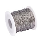 AHANDMAKER 스테인리스 스틸 케이블 394FT DIY 정원 조명 사진 걸이 TWIR-WH0002-06-0.8mm : 메빅스