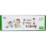 지퍼백 대용량 패키지 18X22cm 20매 X30팩 총600매 : 나래 쇼핑몰