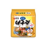 농심 순한 너구리 5입 총4 : 빌루 스토어