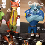 개/대 디즈니 픽사 미친 동물 도시 Zootopia Zootropolis 장난감 액션 피규어 인형 주디 애니메이션 코스프레 PVC 선물 : 케이피월드코리아