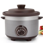샬라라 저온 가열 전기찜기 세라믹 내솥 찜통 수육 죽 갈비찜 멀티쿠커 대용량 슬로우쿠커 : 샬라라토리4