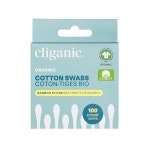 Cliganic 유기농 대나무 면봉, 100개 : 넥스유로2