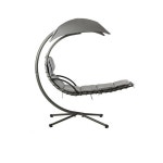 스윙체어 Courtyard Outdoor Garden Leisure Hanging Chair Swing Dream Hammock Moon Bay : 정슬진글로벌
